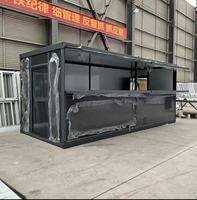 Kiosque de magasin modulaire portable en panneaux sandwich en acier de taille personnalisée pour usage bureau/atelier avec garantie d'un an