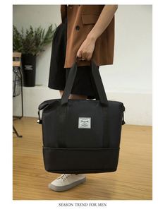 Sac de voyage pliable et extensible imperméable pour femme, idéal pour le yoga, les week-ends, la gym, ou comme sac de sport et de voyage, le plus vendu - Product Image 2