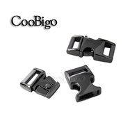 Boucles à dégagement latéral en métal attache boucle Clip sangle ceinture sangle paracorde Bracelet sac matériel sac à dos DIY accessoire 10.8mm