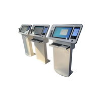 PC Kiosk Layar Sentuh All-in-One Anovo Harga Pabrik 32-Inci 43-Inci, Panel PC Digital Pengenal Wajah Multimedia Layanan Mandiri