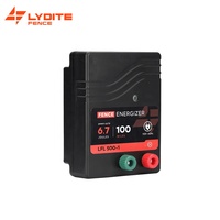 Lydite 6.7j 100 Mijl AC Energizers Elektrische Hekwerk Energizer Boerderij Ac Aangedreven Elektrische Afrastering Energizer Voor Vee