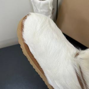 Bottes de neige pour femmes de haute qualité, personnalisées, thermiques, antidérapantes, hauteur genou, à paroi épaisse, en véritable peau de mouton - Product Image 5