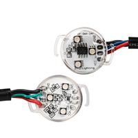 SHIJI Fabricant Étanche 360 Degrés Boule Guirlande Lumineuse 50mm SMD5050 RGB LED DMX512 Pixel Ball pour L'extérieur