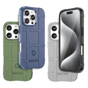 Gồ Ghề Lá Chắn Chống-Drop Shipping TPU Điện Thoại Trường Hợp Đối Với Apple <span class=keywords><strong>iPhone</strong></span> 13 Pro Và 16 Pro Max Mềm Silicone Với Máy Ảnh Lớn - Product Image 2