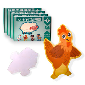 Tùy chỉnh bé Toddler Dog Bảng chữ cái động vật ghép hình câu đố Enfant Hội Đồng Quản trị 3D Mat giấy đồ chơi 1000 cái di động cho người lớn - Product Image 3