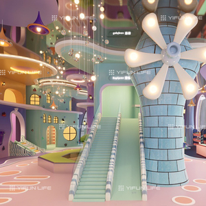 Trong Nhà Chơi Thiết Bị Trượt Trẻ Em Trò Chơi Tương Tác Trẻ Em Trò Chơi Mềm Chơi Thiết Bị Sân Chơi Trong Nhà - Product Image 4