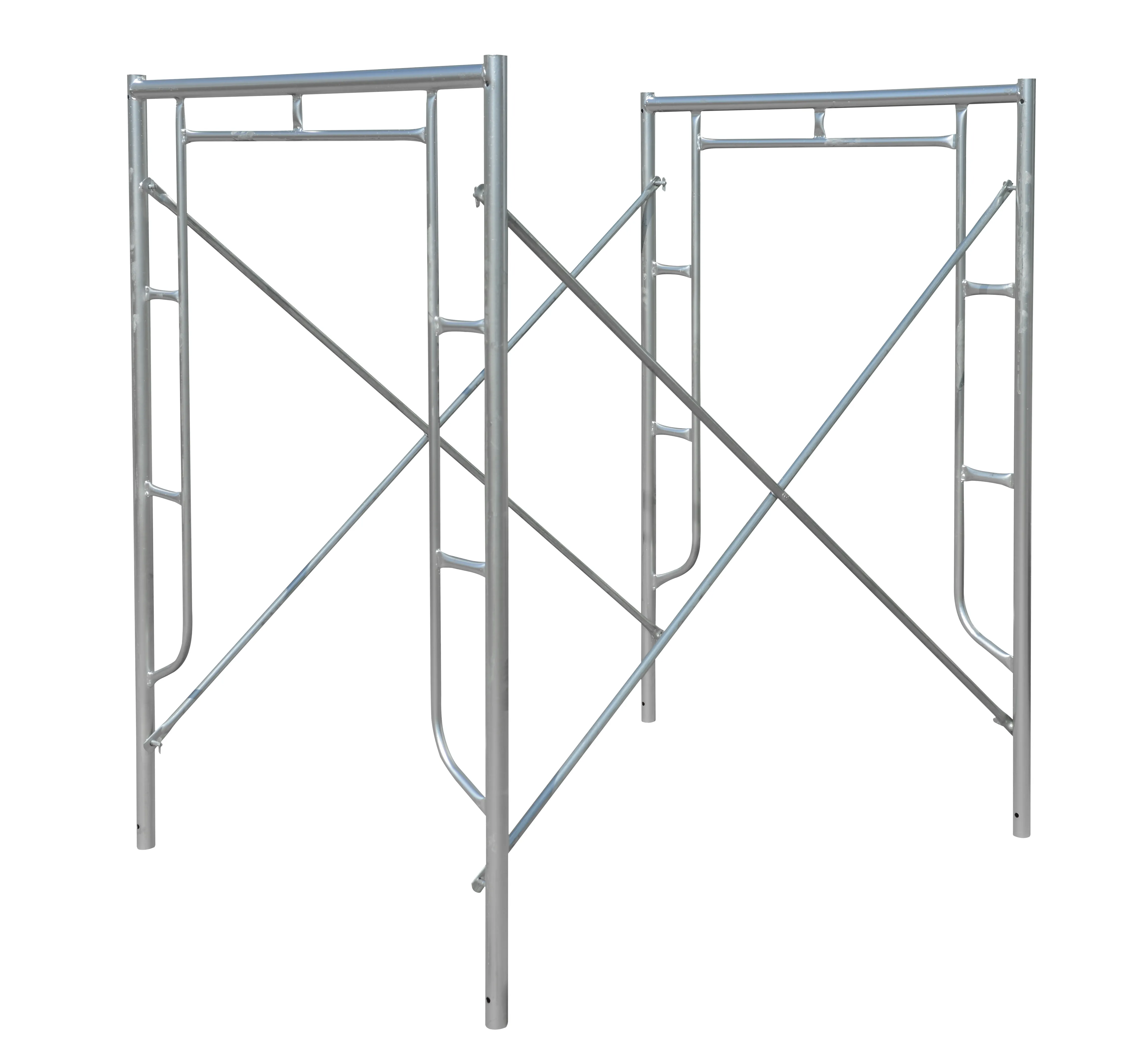 TIanjin Building Construction Steel Ladder Frame Scaffolding For Sale construction factory price list