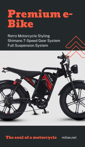 Moto électrique tout-terrain 750/1000W avec réservoir d'air hexagonal robuste personnalisé, hydraulique 48V 20Ah Moto Electrica - Product Image 4