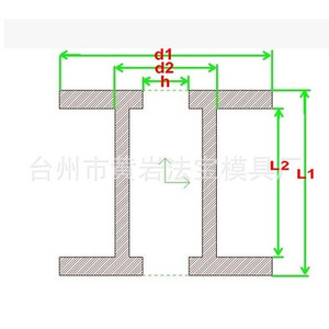 <b>Plastic</b> Spools 125x120mm ABS <b>Engineering</b> <b>Plastic</b> Copper Wire Winding Enameled Wire I-Beam Reel Mold Development - Product Image 3