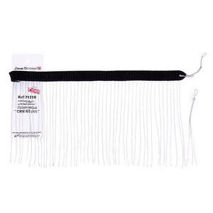 Cinturón de Cadena para Mujer, Accesorio de Moda para la Cintura con Diseño de Borlas, Color Negro y Plateado, 60 Piezas por Caja - Product Image 2