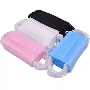 Xiaotu قناع وجه للاستعمال مرة واحدة مريح 3 طبقات قماش غير منسوج تنفس مضاد للغبار جهاز تنفس - Product Image 4