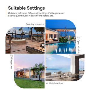 Canapé d'extérieur moderne et luxueux, imperméable, adapté aux balcons, patios et piscines, ensemble de canapés pour hôtel et <span class=keywords><strong>salon</strong></span> de <span class=keywords><strong>jardin</strong></span>. - Product Image 6