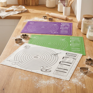 <span class=keywords><strong>Tapis</strong></span> de pétrissage alimentaire pliable et réutilisable, antidérapant et anti-adhérent, pour la pâtisserie et la préparation de nouilles - Product Image 1