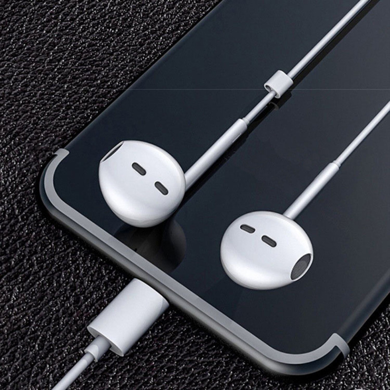 Оригинальные 8-контактные проводные наушники C100 для Iphone 7-13, наушники-вкладыши для Lightn-ing, гарнитура с микрофоном, наушники-вкладыши