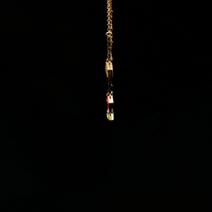 Joyería Acero inoxidable S925 Cadena de cuentas de plata Girasol Colorido Cristal natural Encanto Collar Moda Gargantillas Collares - Product Image 3