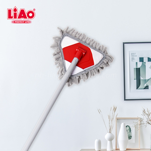 LiAo Có Thể Thu Vào Xử Lý Microfiber Chenille Tam Giác Mini <span class=keywords><strong>Duster</strong></span> Lau Cho Trẻ Em Xe Hơi Nhà Vệ Sinh - Product Image 2