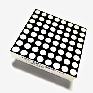 슈퍼 레드 1.9인치 8x8 도트 매트릭스 LED 디스플레이 고품질 방출 - Product Image 3