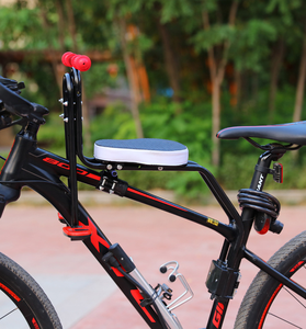 Porte bébé à dégagement rapide, siège de vélo électrique avec selle avant de sécurité pour enfants - Product Image 5