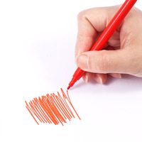 Stylo de dessin artistique, pigment riche, pointe fine de 1 mm, crayons de couleur multi-usage pour enfants, 24 couleurs, stylos à peinture lavables pour livres de coloriage, croquis