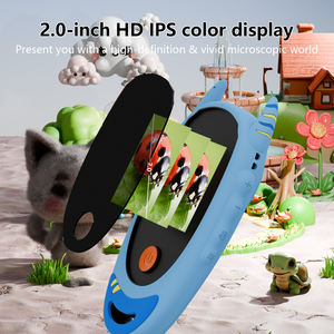 2インチIPSカラースクリーン500x拡大2MPポケット拡大ガラス子供誕生日プレゼントオートフォーカスデジタル顕微鏡 - Product Image 3