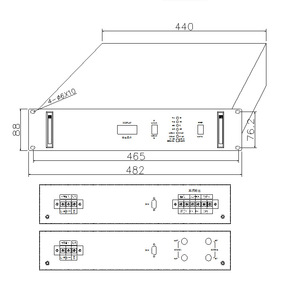 ชุดจ่ายไฟสื่อสาร Telecom Power R4850G 24V 30A AC220V DC - Product Image 4