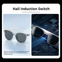 Lunettes de soleil intelligentes polarisées tendance 2026 avec traduction IA, haut-parleurs open-ear Bluetooth, étanches IPX-5, chargeur magnétique, pour hommes et femmes