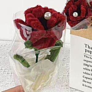 Venta al <span class=keywords><strong>por</strong></span> mayor, 20 piezas <span class=keywords><strong>por</strong></span> <span class=keywords><strong>unidad</strong></span>, limpiadores de tuberías, <span class=keywords><strong>rosas</strong></span> terminadas, varilla trenzada hecha a mano, <span class=keywords><strong>rosas</strong></span>, regalos, decoración del hogar - Product Image 6