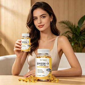 Huile de poisson oméga-3 4800 mg par portion – Soutien cardiovasculaire, cognitif, articulaire et immunitaire, santé de la peau et des yeux, 120 gélules végétariennes - Product Image 6