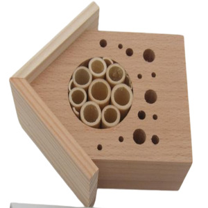 Hôtel à insectes de jardin extérieur pour abeilles - Product Image 4