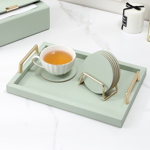 Salvamanteles Redondo Minimalista Moderno con Diseño Floral, Aislante Térmico de PU para Taza de Té, Estilo Nórdico - Product Image 2