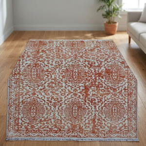 High Quality Knitted Floral Jacquard Medium Weight Bamboo Silk Carpet <b>Set</b> Famous Export for Living Room Handmade Area Rugs - Product Image 3