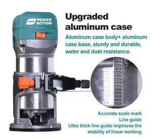 Fresatrice <span class=keywords><strong>Elettrica</strong></span> Multifunzione 710W ad Alte Prestazioni per Rinnovo Mobili e Lavorazione del Legno - Product Image 2