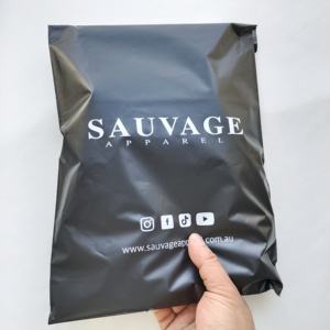 Bolsas de Envío Personalizables con Logotipo Exclusivo/Bolsas de Embalaje Personalizadas, Bolsas de Envío Combinadas Negras Mate de Lujo Ecológicas. - Product Image 4