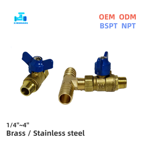 <span class=keywords><strong>Robinet</strong></span> en laiton de style américain à raccord rapide DME, connecteur rapide N9, filetage NPT BSP 1/4~3/4'' <span class=keywords><strong>pour</strong></span> accès direct - Product Image 4