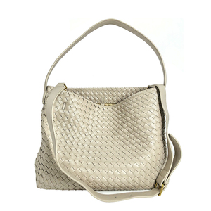 Bolso de Mano Tejido de Lujo para Mujer, 1859, con Correa Extraíble, Suave, Informal, de Hombro, de la Colección de Lujo para Damas - Product Image 1