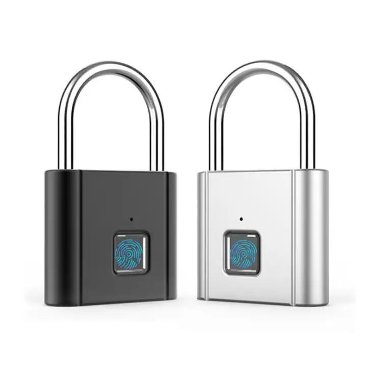 Waterproof Fingerprint Smart Lock Keyless Padlock Door Box Bag Suitcase USB Charging G6-1
