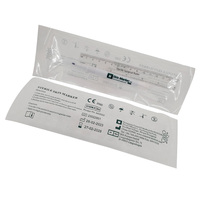 Marqueur médical jetable violet pour microblading avec encre effaçable à sec et à l'eau, pointes de 0,5 mm/1 mm, certifié ISO9001