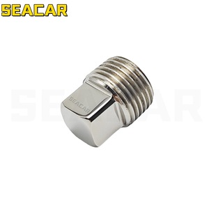 Tapón de tubo de acero inoxidable Seacar 316 con rosca externa de sección redonda para accesorios de tubería - Product Image 3