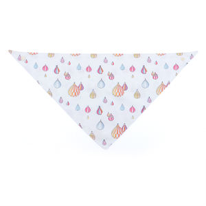 Pañuelo <span class=keywords><strong>de</strong></span> algodón y poliéster con estampado gráfico para perro, bandana <span class=keywords><strong>de</strong></span> cumpleaños con logotipo <span class=keywords><strong>de</strong></span> lujo para mascotas, para cachorro y gato, OEM - Product Image 1