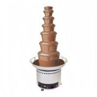 Chocolade Smeltfontein Bruiloft Chocoladefontein Machine Commerciële 7-laags Chocoladefondue Machine