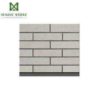 Revêtement mural en <span class=keywords><strong>pierre</strong></span> rouge de briques de <span class=keywords><strong>parement</strong></span> d'argile flexible mince de MCM pour la décoration extérieure de mur - Product Image 6