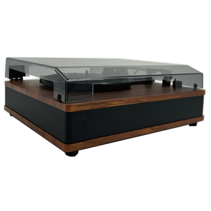 Tourne-disque multifonctionnel pour disques vinyles avec radio FM, lecture et enregistrement via Bluetooth, USB et carte SD - Product Image 6