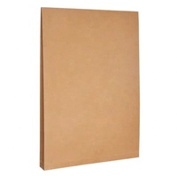 Bolsa de papel para correo, cubierta de sobre biodegradable, ecológico, con logotipo personalizado, A3, A4, marrón