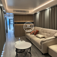 2 yatak odası prefabrik kapsül lüks ev modüler ev prefabrik evler taşınabilir kabin ev