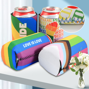 Supplier Premium Customized Neoprene Diving Cup Cover Creative Portable Insulated Water Cup Cover for Cola Beer <b>Can</b> <b>Coolers</b> - Product Image 4