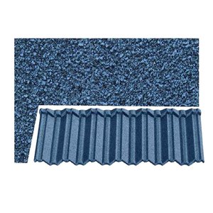 Tuile de toiture en métal revêtu de pierre de qualité supérieure, moderne, durable et imperméable pour l'utilisation en appartements et hôtels dans le développement immobiliaire au Ghana - Product Image 3