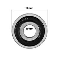 Rodamientos de Bolas de Alta Precisión para Ruedas de Bicicleta 6200 2RS 10x30x9mm, Rodamientos de Bolas de Ranura Profunda de Acero Cromado para Bicicletas y Patines