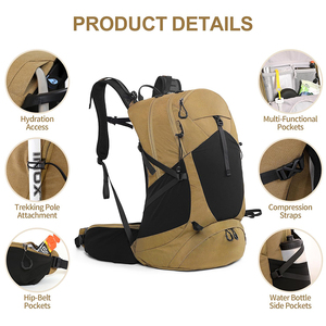 High Quality Luggage Bag Travel Classic Outdoor Casual Travelling Hiking <b>Backpacks</b> Camping Bag - Product Image 3