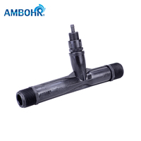 AMBOHR AVS0404D 1/4-3 PVDF fil vide Venturi débitmètre bon marché Venturi