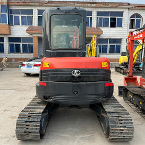 Excavadora Hidráulica Mini Usada Kubota U55-4, Máquina de Construcción Pequeña de Segunda Mano para Movimiento de Tierras, Motor y Equipo de Excavación - Product Image 4
